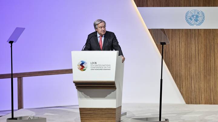 Guterres appelle à collecter 100 milliards de dollars pour les pays les moins avancés