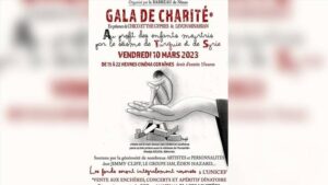 France : Gala de charité vendredi au profit des enfants turcs et syriens touchés par les séismes