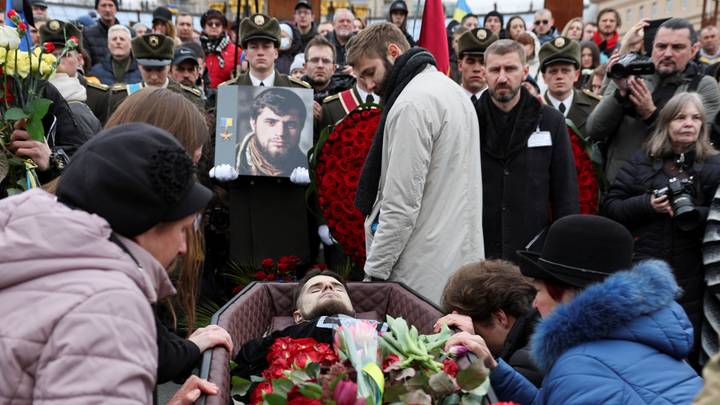 L'Ukraine pleure "Da Vinci", héros tombé dans la bataille pour Bakhmout