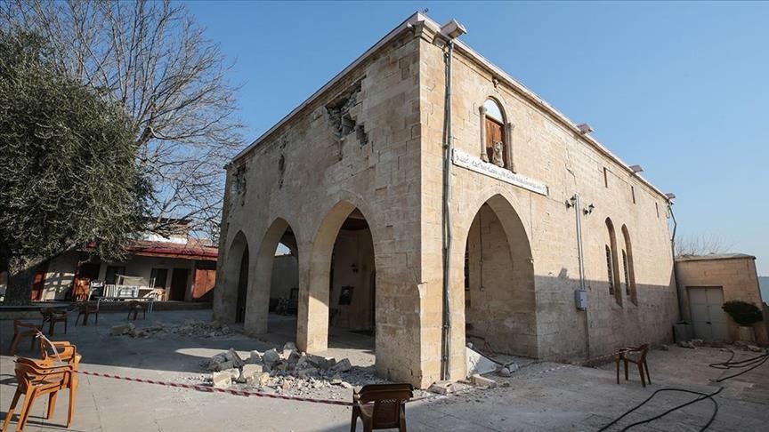 Séismes en Türkiye : L’église syriaque d’Adiyaman fortement endommagée