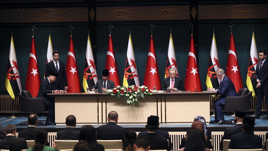 La Türkiye et le Brunei signent 5 accords de coopération