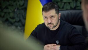 Après un an de combat, Zelensky salue la résistance ukrainienne contre l'invasion russe