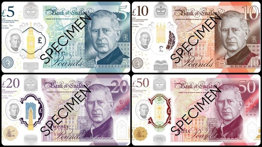 Royaume-Uni: Les billets à l’effigie du roi Charles III en circulation à la mi-2024