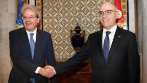 Tunisie: Le ministre des Affaires étrangères reçoit le commissaire européen à l'Economie