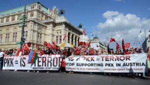 Nouvelle provocation des sympathisants du PKK contre le président turc à Vienne