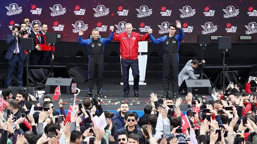 Erdogan inaugure le TEKNOFEST et dévoile le nom du premier astronaute turc qui participera à une mission dans l'espace