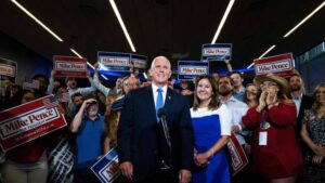 L'ancien vice-président Mike Pence officialise sa candidature à la Maison Blanche