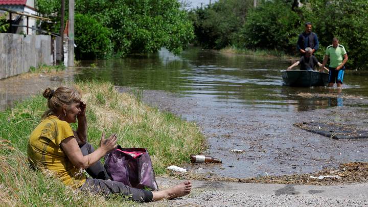 Ukraine: huit morts dans les inondations dans la zone occupée par les Russes