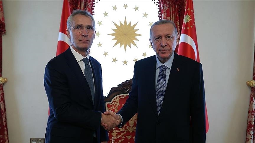 Türkiye : Erdogan rencontre le SG de l'Otan Jens Stoltenberg