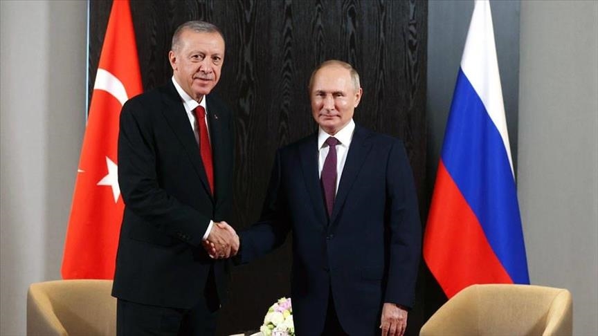 Le président Erdogan s’entretient par téléphone avec son homologue russe Vladimir Poutine