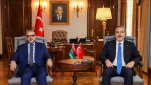Ankara: Hakan Fidan rencontre le chef du Haut Conseil d’État libyen Khaled al-Mechri