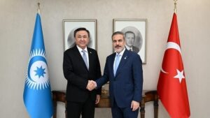 Ankara : entretien entre le chef de la diplomatie turque et le SG de l'Organisation des États turciques