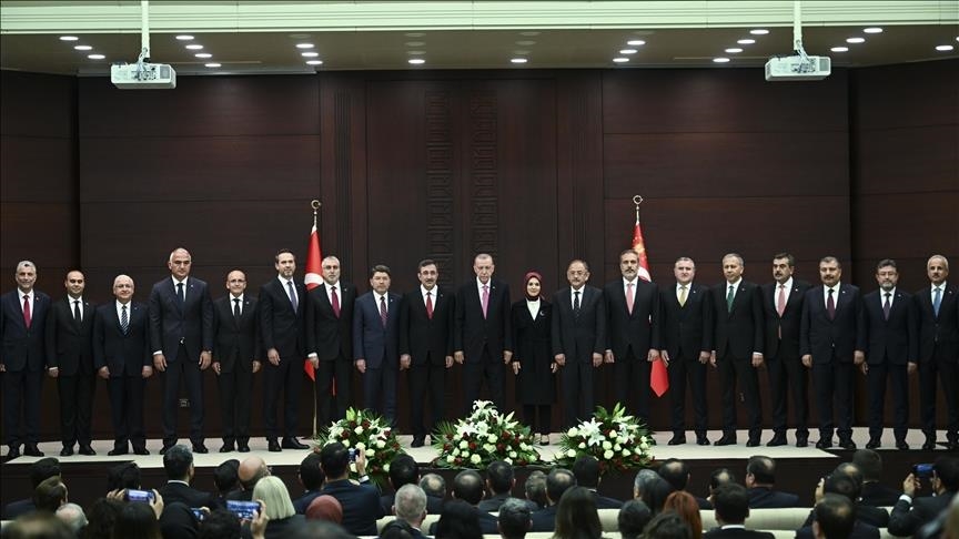 Türkiye : Erdogan dévoile la composition de son nouveau cabinet