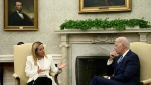 Joe Biden et Giorgia Meloni réaffirment l'alliance entre les États-Unis et l'Italie