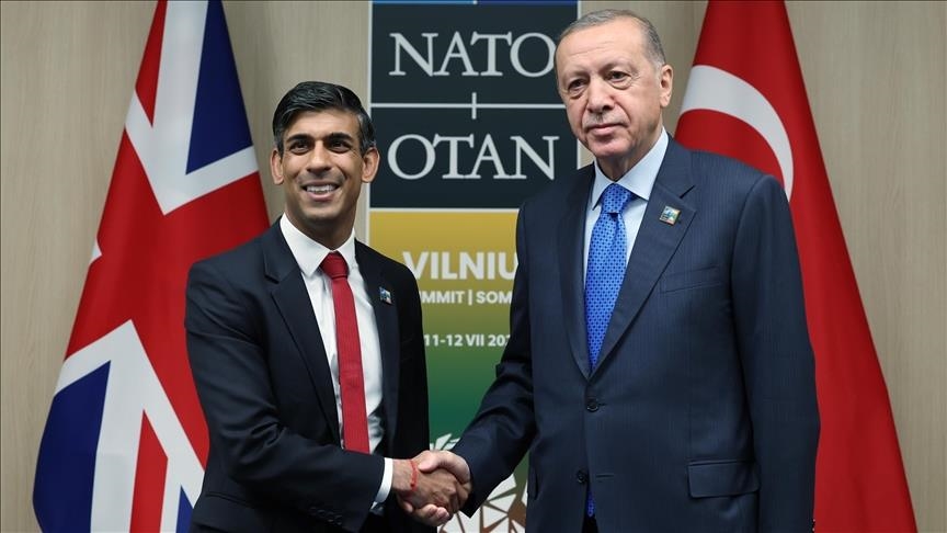 Lituanie : Erdogan rencontre Rishi Sunak à Vilnius