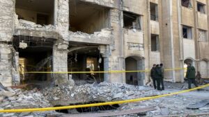 Syrie: explosions dans des dépôts de missiles près de Damas