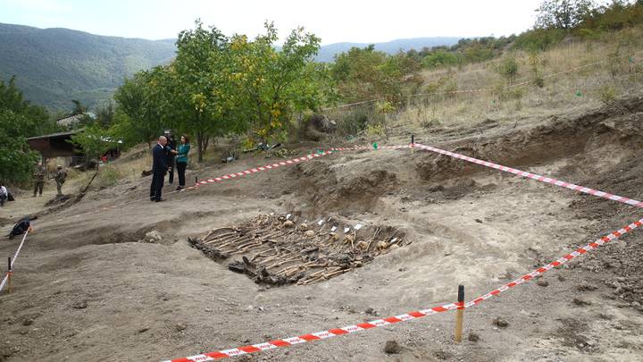 L'Azerbaïdjan découvre un nouveau charnier dans une zone libérée de l’occupation arménienne