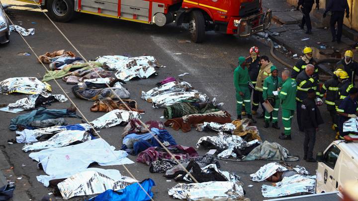 Afrique du Sud: au moins 63 morts dans un incendie à Johannesburg