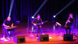 Le groupe musical turc "Taksim Trio" en concert au Festival international de Carthage
