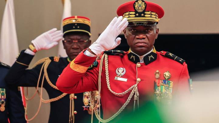 Le président de transition du Gabon en Guinée Équatoriale