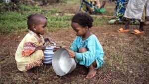 Au Congo, 60 personnes, dont 33 enfants, meurent de faim