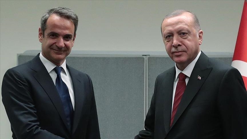 Erdogan reçoit à New York le PM grec, Mitsotákis