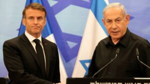 Le président français Macron propose que la coalition de lutte contre Daesh combatte le Hamas
