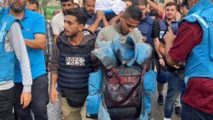 Israël-Palestine: 34 journalistes tués dans les attaques israéliennes contre Gaza