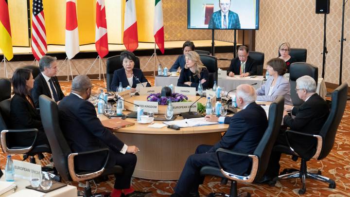 Gaza: le G7 soutient l'instauration de "pauses et couloirs humanitaires"