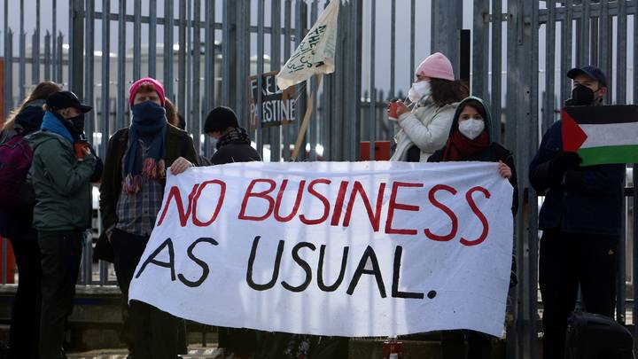 Gaza: des syndicalistes bloquent une usine d'armements en Angleterre