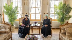 Emine Erdogan reçoit la première dame sénégalaise, Marieme Faye Sall